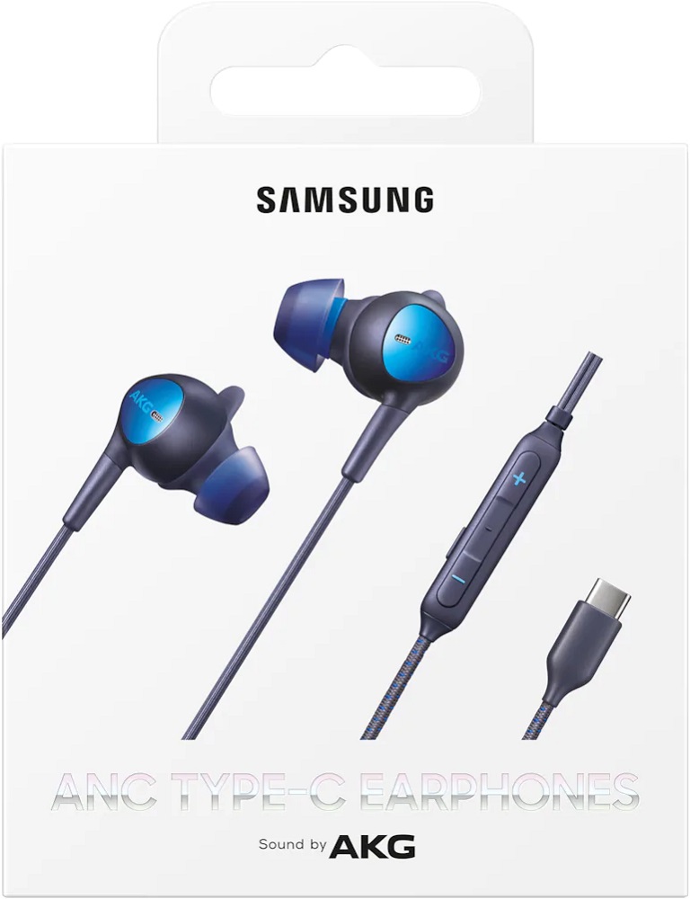 Наушники с микрофоном Samsung EO-IC500 USB Type-C с активным шумоподавлением Black 0406-1088 - фото 7