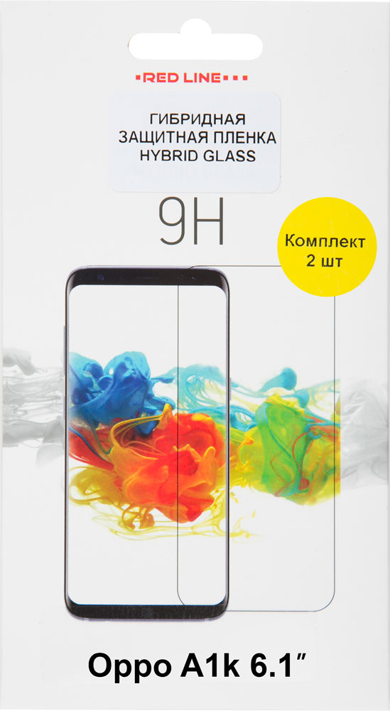 

Пленка защитная RedLine OPPO A1k Hybrid прозрачная 2 шт, OPPO A1k Hybrid прозрачная 2 шт