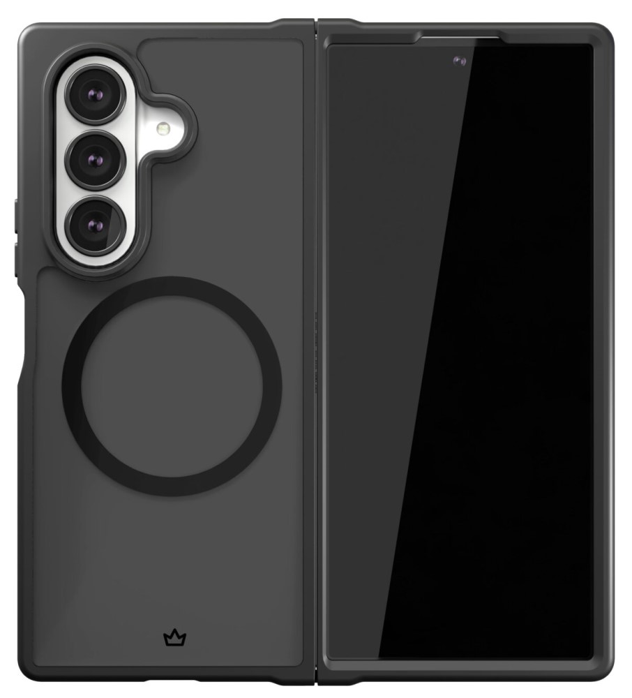 

Чехол-накладка VLP, Moon Case с MagSafe для Samsung Z Fold7 Черный