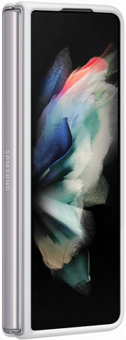 Клип-кейс Samsung Galaxy Z Fold3 Silicone Cover White (EF-PF926TWEGRU) 0313-9168 Galaxy Z Fold3 Silicone Cover White (EF-PF926TWEGRU) - фото 5