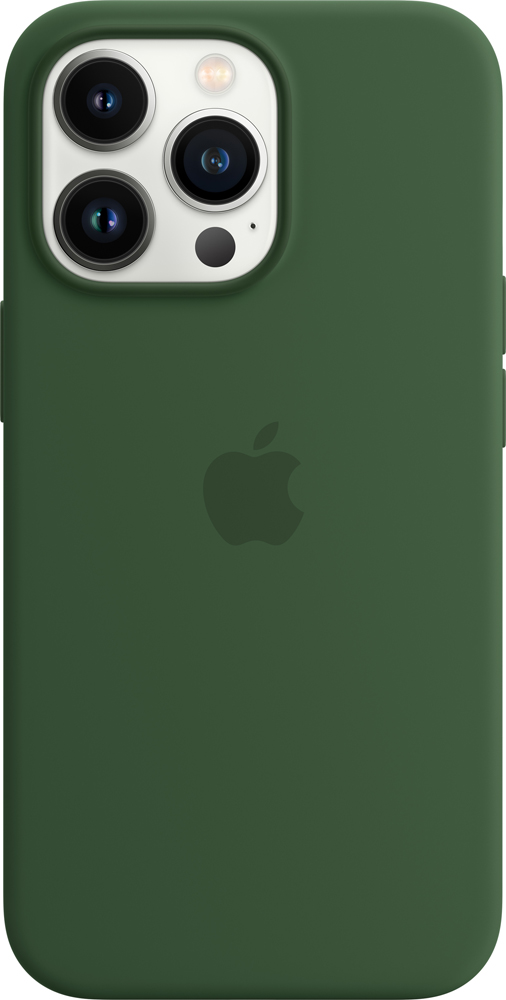 

Клип-кейс Apple, MagSafe iPhone 13 Pro силиконовый Зеленый клевер (MM2F3ZE/A)