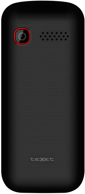 Мобильный телефон teXet TM-208 Dual sim Black/Red 0101-6853 TM-208 Dual sim Black/Red - фото 2