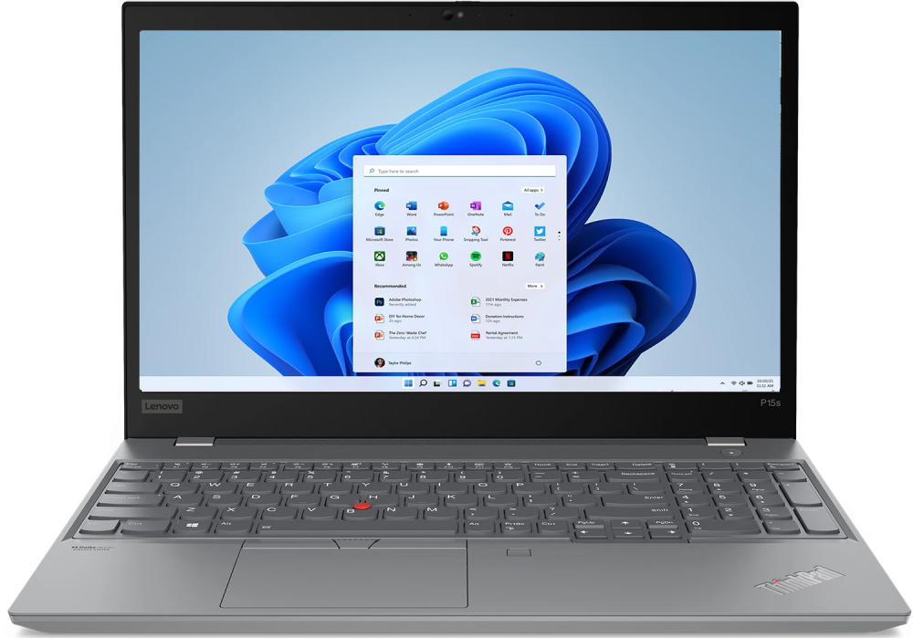 

Ноутбук Lenovo, ThinkPad P15s G2 15.6" Core i7-1165G7 16/512Гб Quadro T500 4Гб W10 Pro Серый
