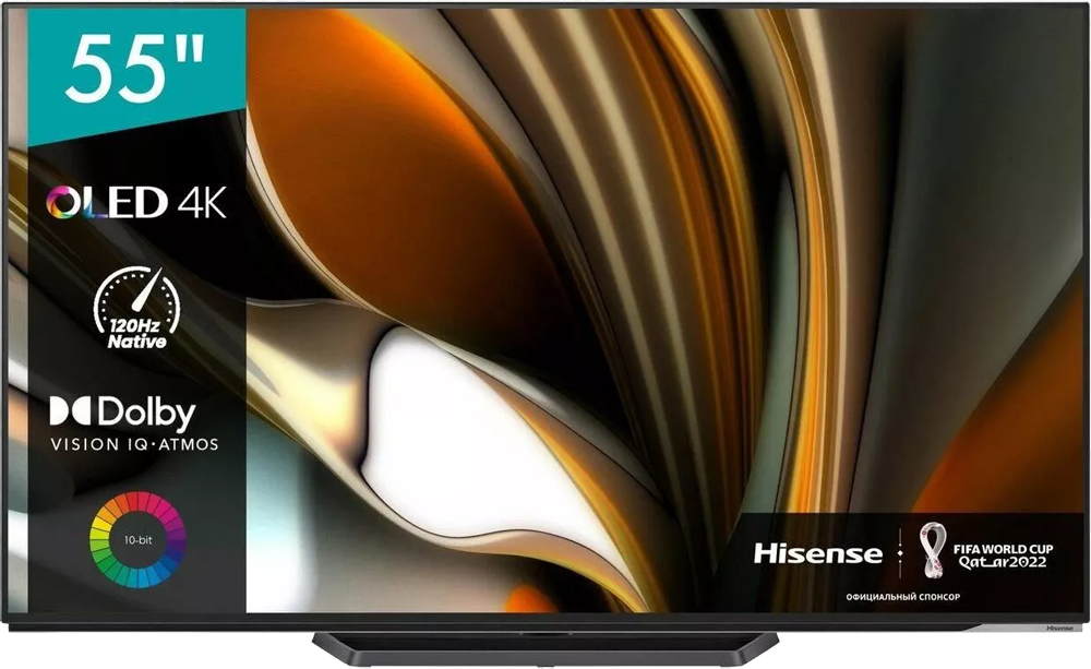 

Телевизор Hisense, 55" 55A85H Черный