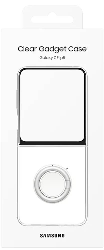 Чехол-накладка Samsung Clear Gadget Case для Galaxy Z Flip5 Прозрачный (EF-XF731CTEGRU) 0314-0168 Clear Gadget Case для Galaxy Z Flip5 Прозрачный (EF-XF731CTEGRU) - фото 7