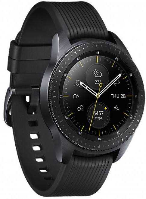 Часы Samsung Galaxy Watch 42 мм black (SM-R810NZKASER) 0200-1759 Galaxy Watch 42 мм black (SM-R810NZKASER) - фото 3