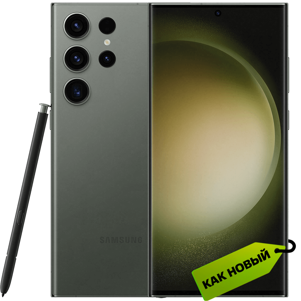 

Смартфон Samsung, Galaxy S23 Ultra 12/256 Гб 5G Зеленый "Как новый"