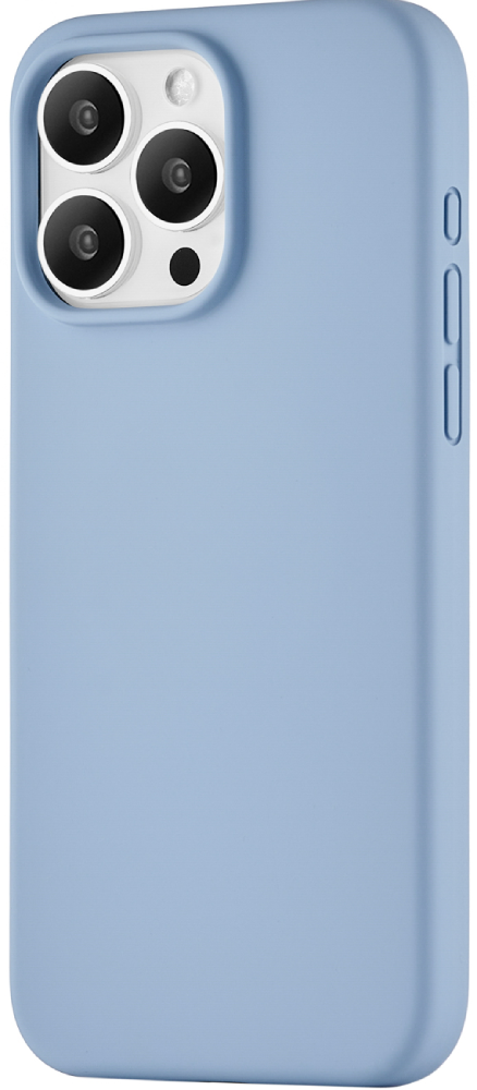 Чехол-накладка uBear чехол с защитным стеклом qvatra для iphone 7 с подкладкой из микрофибры синий