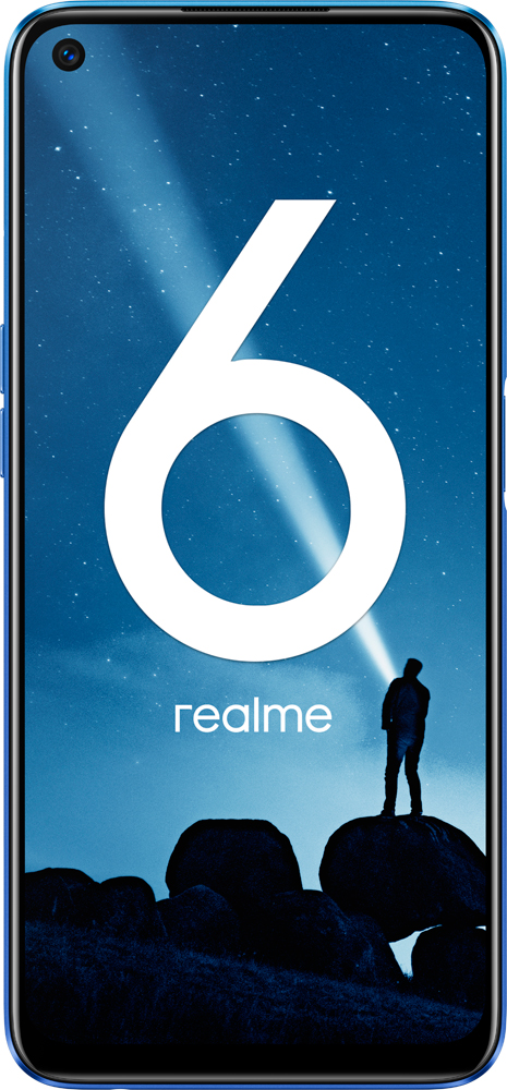 Смартфон Realme 6 8/128Gb Comet Blue 0101-7125 6 8/128Gb Comet Blue - фото 2