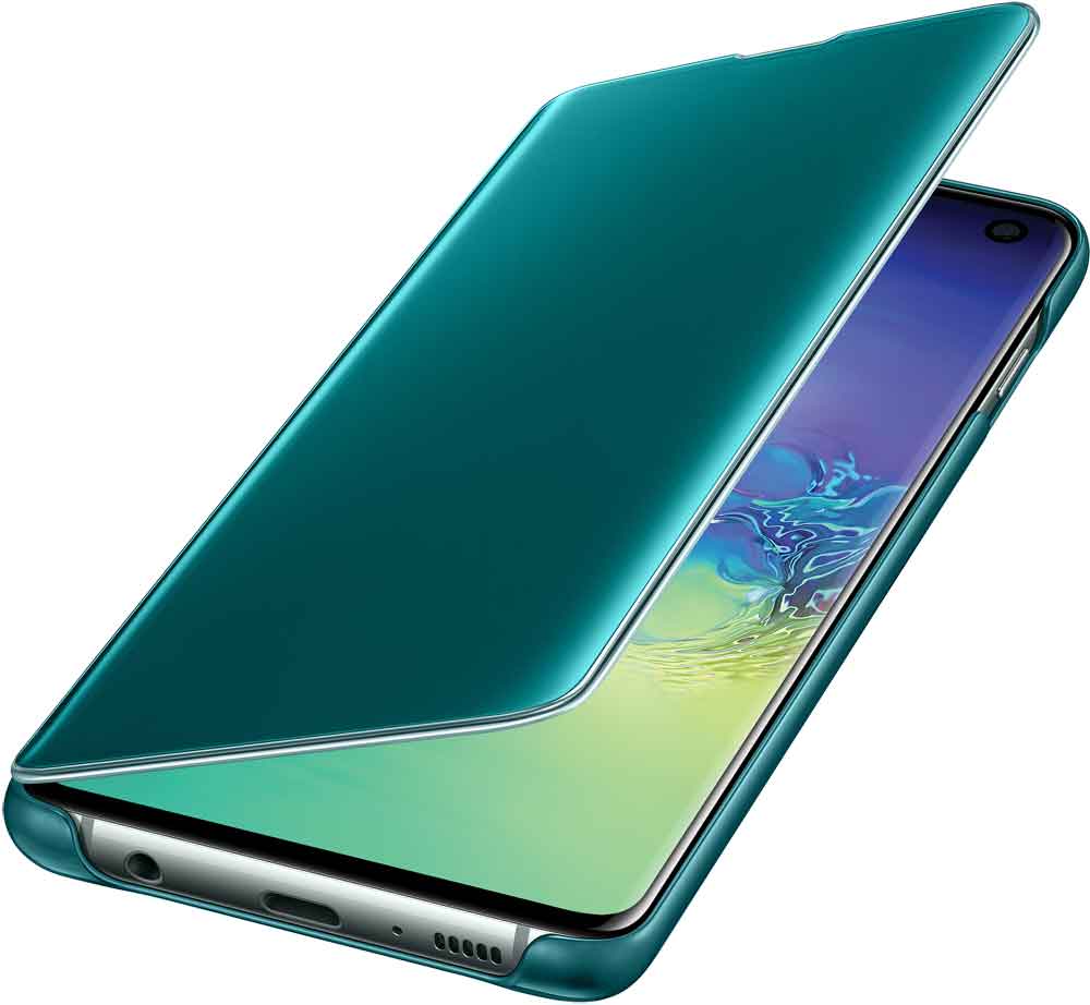 Чехол-книжка Samsung Galaxy S10 EF-ZG973C Green 0313-7768 EF-ZG973CGEGRU - фото 4