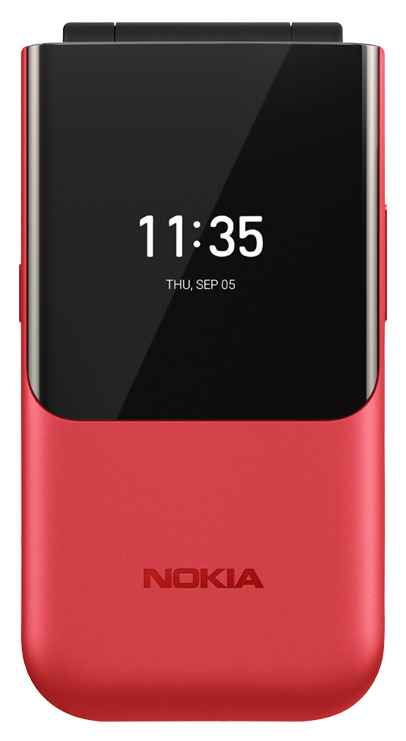Мобильный телефон Nokia 2720 Dual sim Red 0101-6958 - фото 2