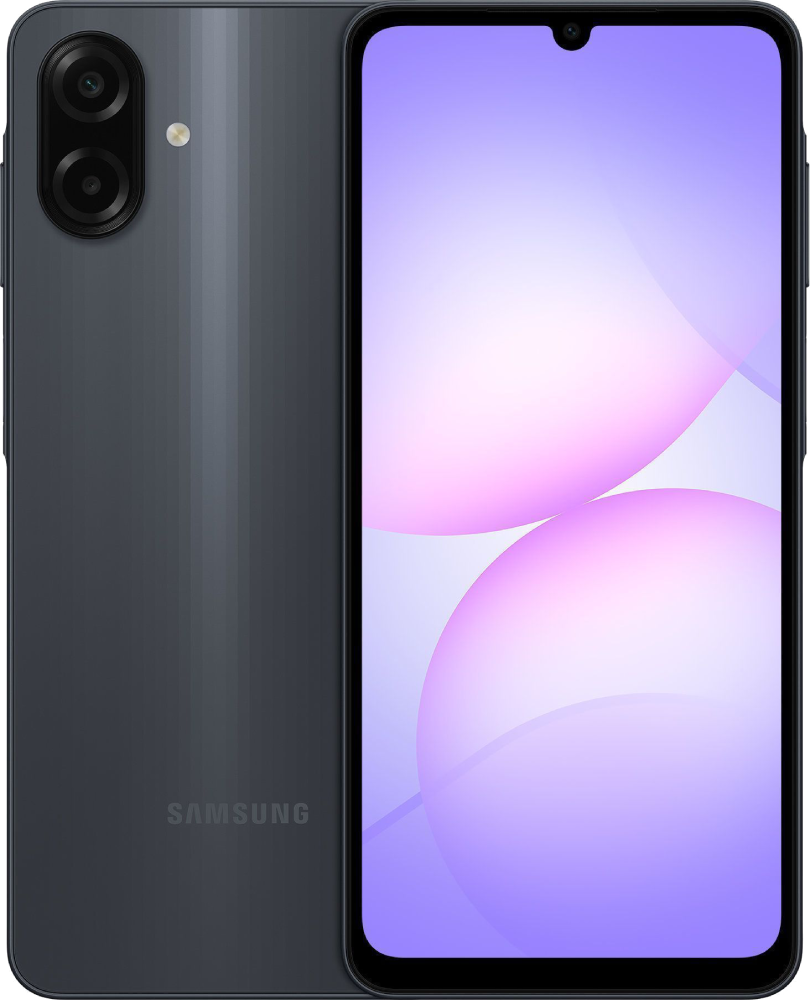 

Смартфон Samsung, Galaxy A07 4/128 Гб LTE Dual sim Черный