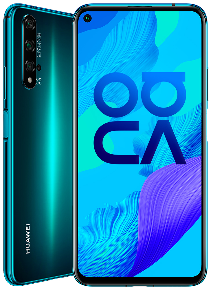 

Смартфон Huawei Nova 5T 6/128Gb Green, Nova 5T 6/128Gb Green
