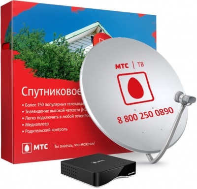 

Комплект спутникового ТВ МТС