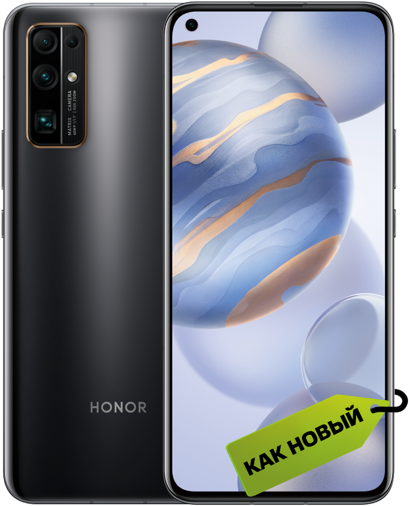 

Смартфон HONOR, 30 Premium 8/256Gb Чёрный «Как новый»