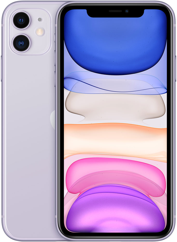Смартфон Apple iPhone 11 128Gb Фиолетовый 0101-6885 - фото 1