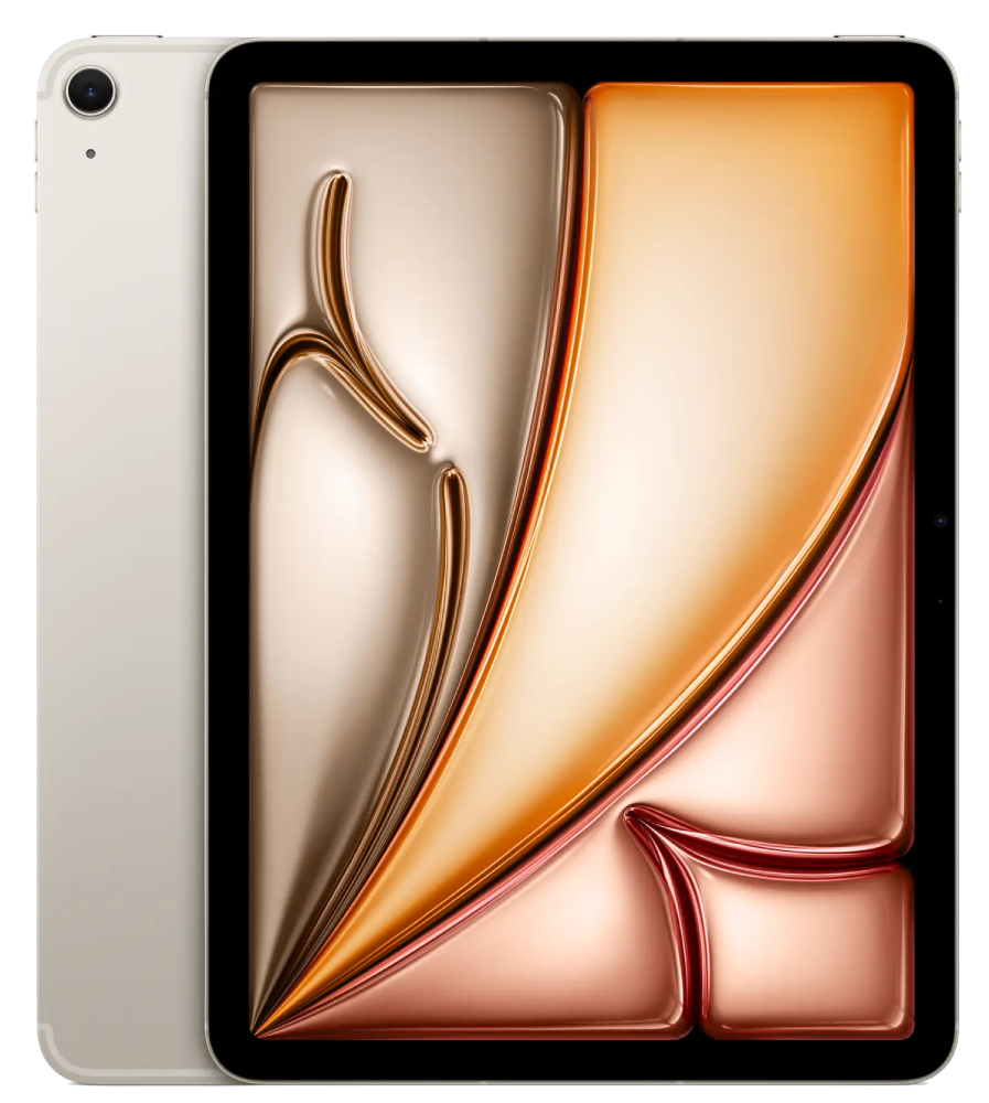 

Планшет Apple, iPad Air 2025 Wi-Fi + Cellular 11" 1 Тб Сияющая звезда (MCGA4)