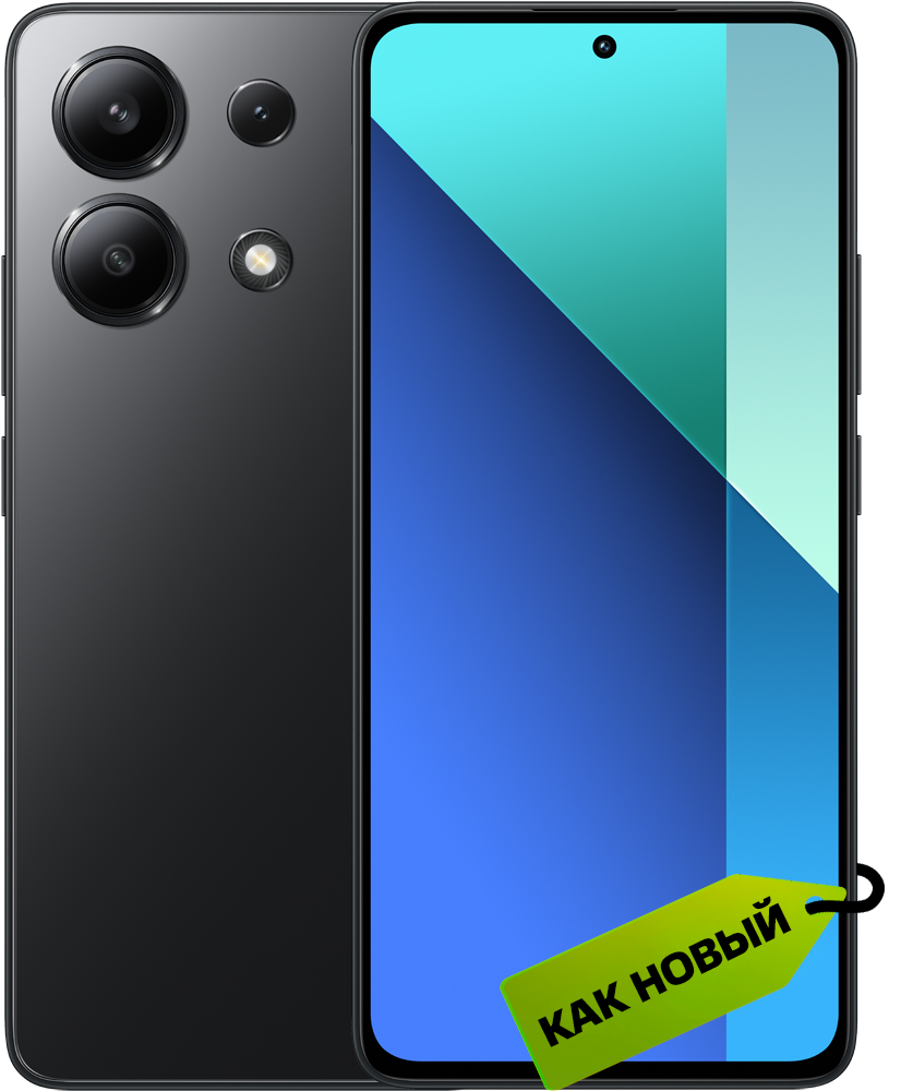 Xiaomi Redmi Note 13 8/256 Гб Полночный черный "Как новый"