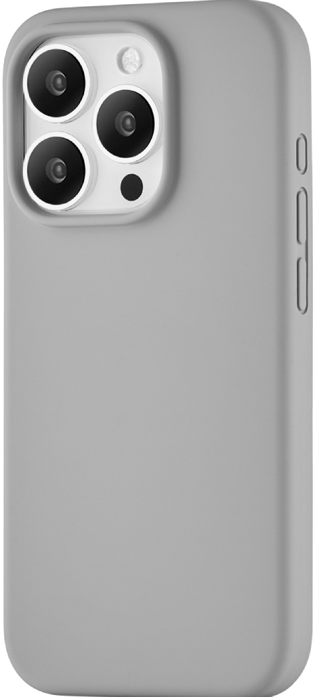 Чехол-накладка uBear чехол qvatra для iphone 12 pro max с подкладкой из микрофибры pink