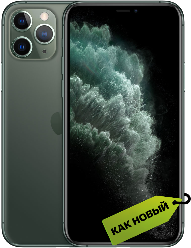 

Смартфон Apple, iPhone 11 Pro 256 Гб Темно-зеленый «Как новый»