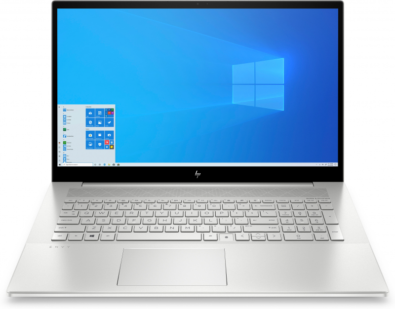 

Ноутбук HP, Envy 17-cg1075 17.3" Core i7 1165G7 16/256Гб Win11Home Серебристый