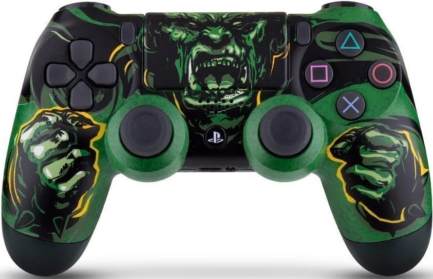 

Кастомизированный беспроводной контроллер Rainbo DualShock 4 Орк, DualShock 4 Орк