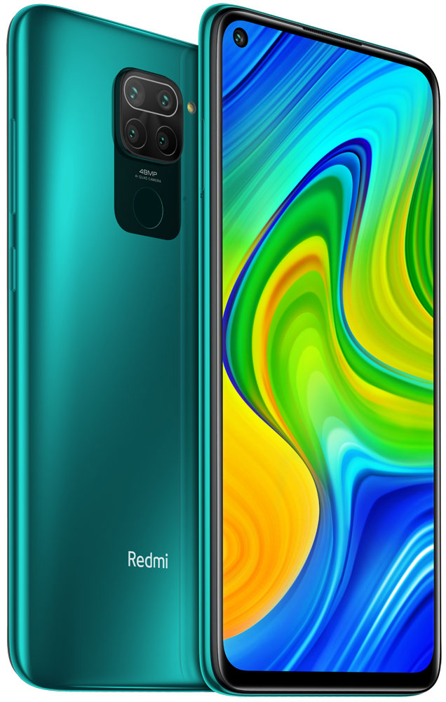 

Смартфон Xiaomi, Redmi Note 9 3/64 Гб LTE Зеленый «Как новый»