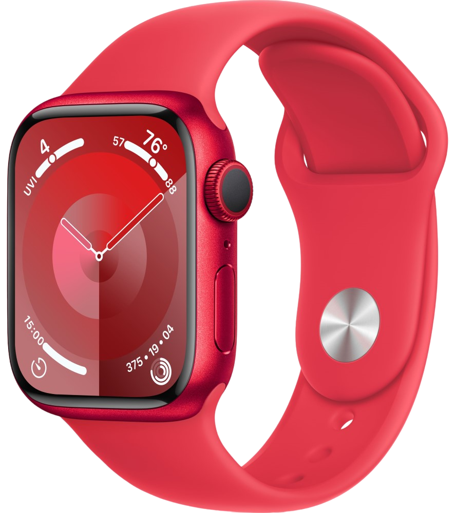 Часы Apple Watch Series 9 GPS 41мм корпус из алюминия красные