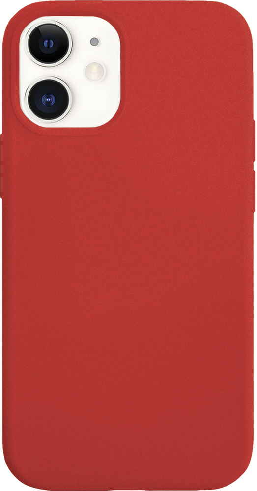Клип-кейс VLP чехол силиконовый alwio для iphone 13 6 1 soft touch красный