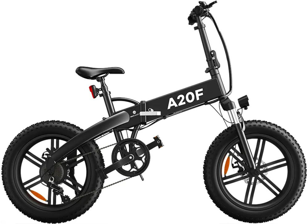 Электрический велосипед ADO Electric Bicycle A20F Черный 0200-2540 - фото 2