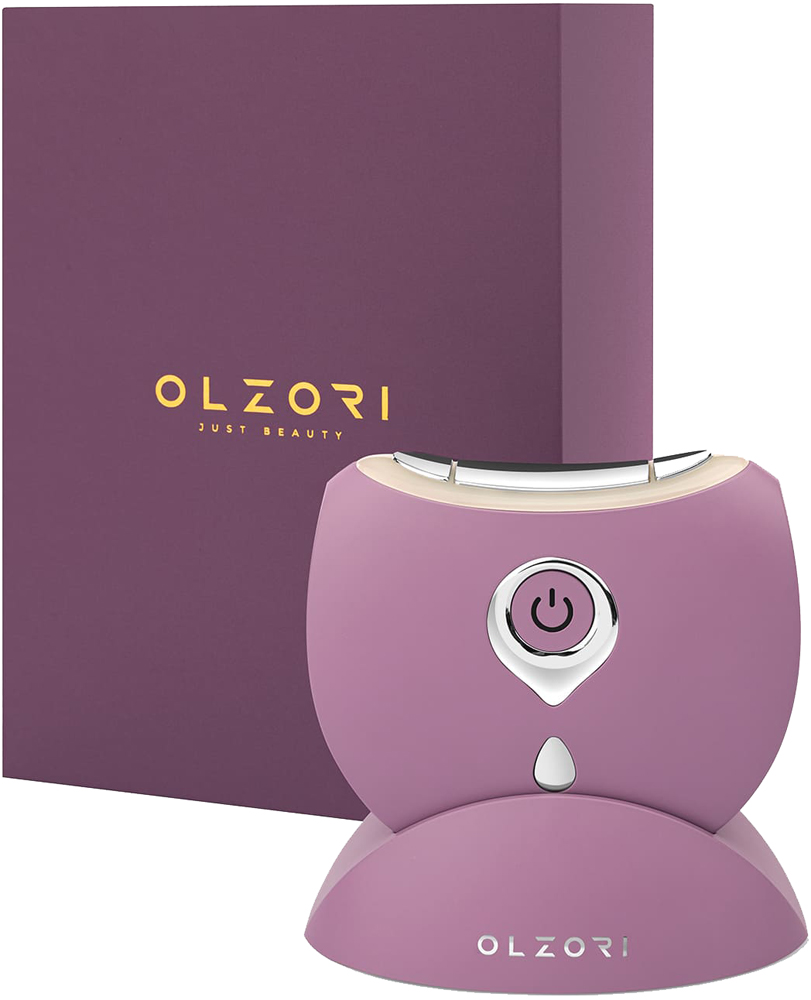 Электрический массажер для лица и шеи OLZORI D-Lift Pro 5 в 1 Фиолетовый 7000-5109 - фото 7