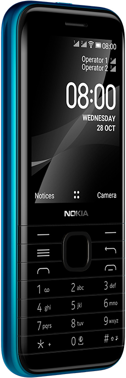 Мобильный телефон Nokia 8000 Dual sim Blue 0101-7432 TA-1303 - фото 3
