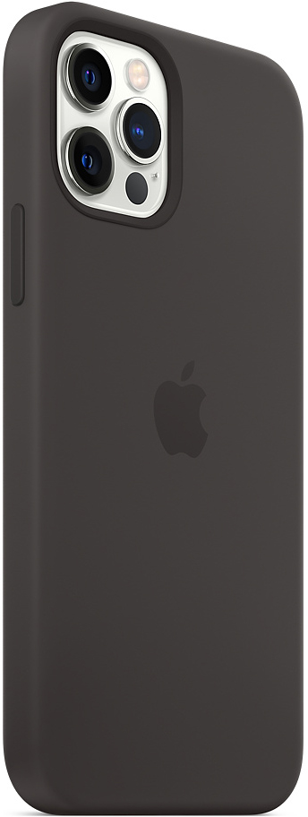 Клип-кейс Apple iPhone 12/12 Pro MagSafe силиконовый Черный (MHL73ZE/A) 0313-8775 MHL73ZE/A iPhone 12/12 Pro MagSafe силиконовый Черный (MHL73ZE/A) iPhone 12, iPhone 12 Pro - фото 4
