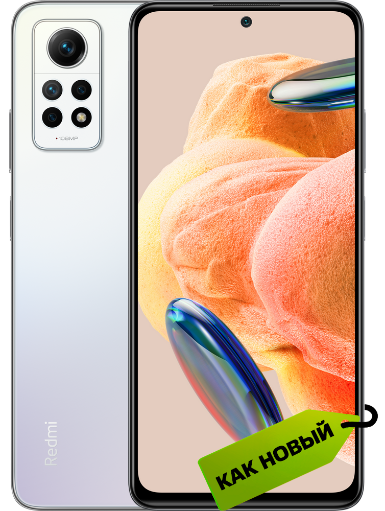 

Смартфон Xiaomi, Redmi Note 12 Pro 8/256 Гб Белый лёд "Как новый"