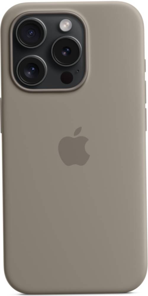 Чехол-накладка Apple iPhone 15 Pro Silicone Case with MagSafe Серый 3100-0062 iPhone 15 Pro - фото 4