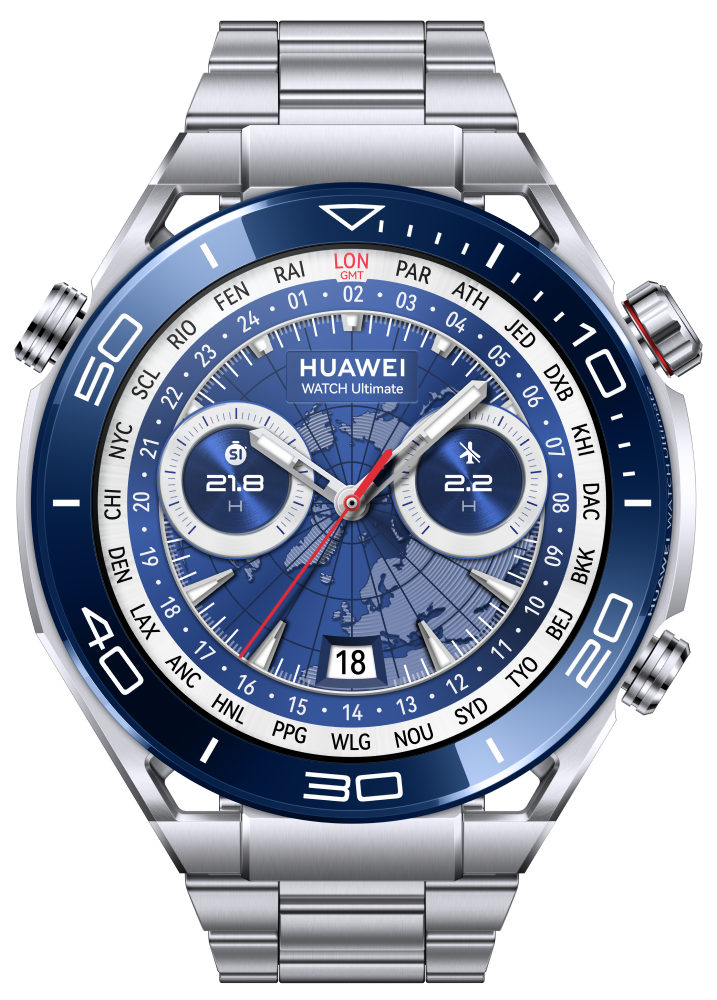 Часы HUAWEI WATCH Ultimate Colombo-B29 Серебристый океан