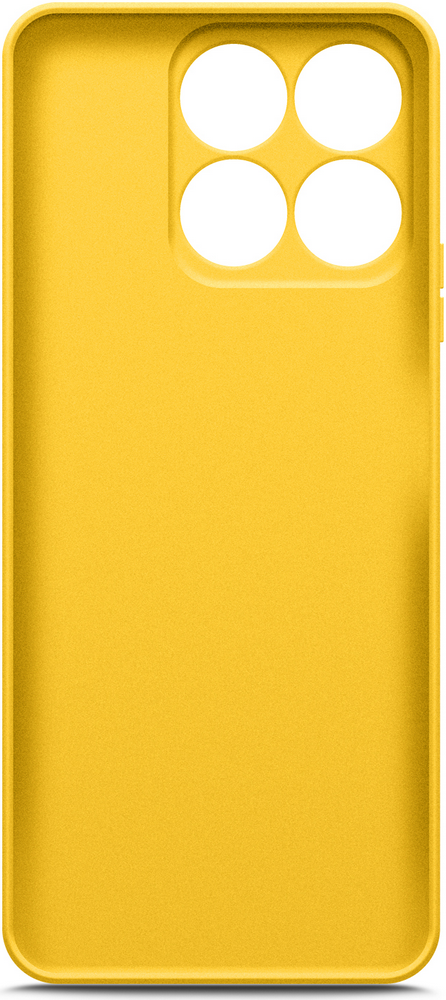 Чехол-накладка Borasco для HONOR X8a TPU Желтый 0319-0903 - фото 2