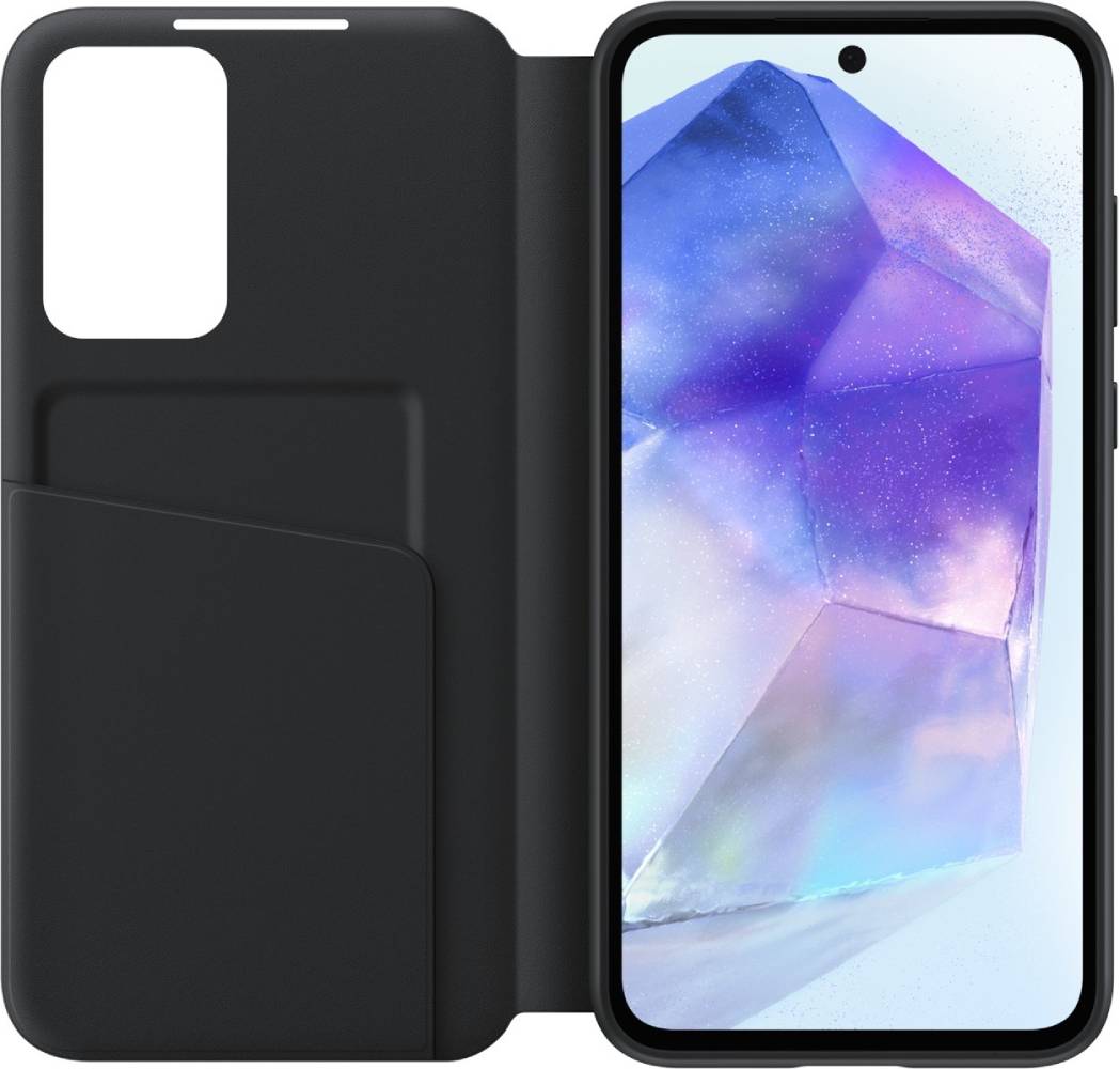 Чехол-книжка Samsung Smart View Wallet Case Galaxy A55 Чёрный (EF-ZA556CBEGRU) 3100-2400 Smart View Wallet Case Galaxy A55 Чёрный (EF-ZA556CBEGRU) - фото 4