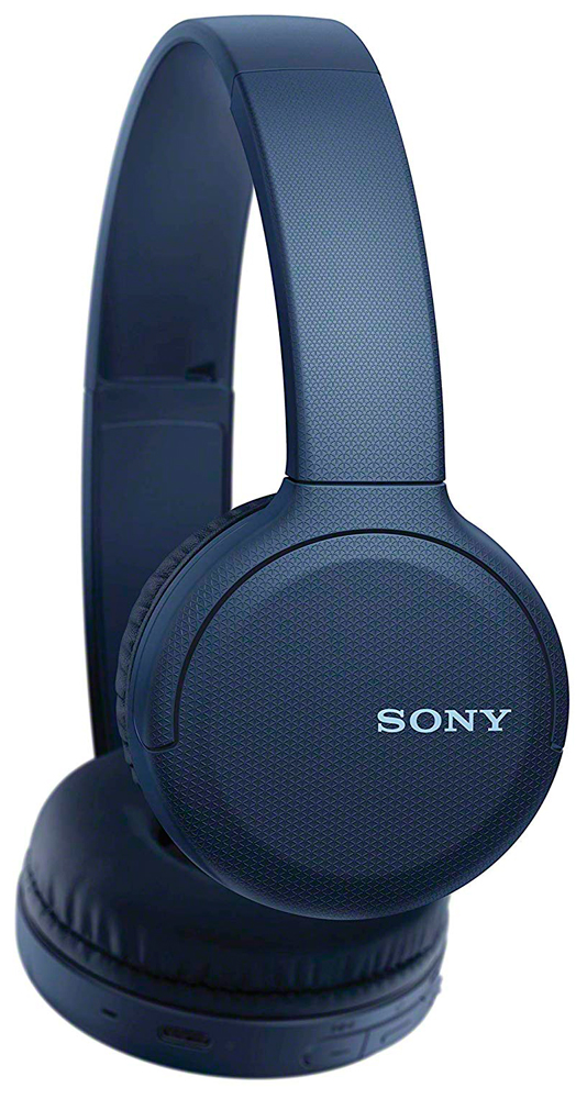 Беспроводные наушники с микрофоном Sony WHCH510 Blue 0406-1120 - фото 3