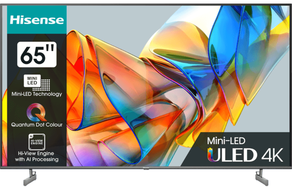 

Телевизор Hisense, 65" 65U6KQ Серый