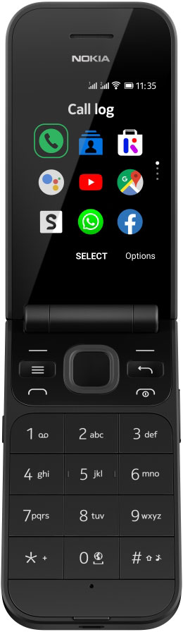 Мобильный телефон Nokia 2720 Dual sim Black 0101-6957 - фото 3
