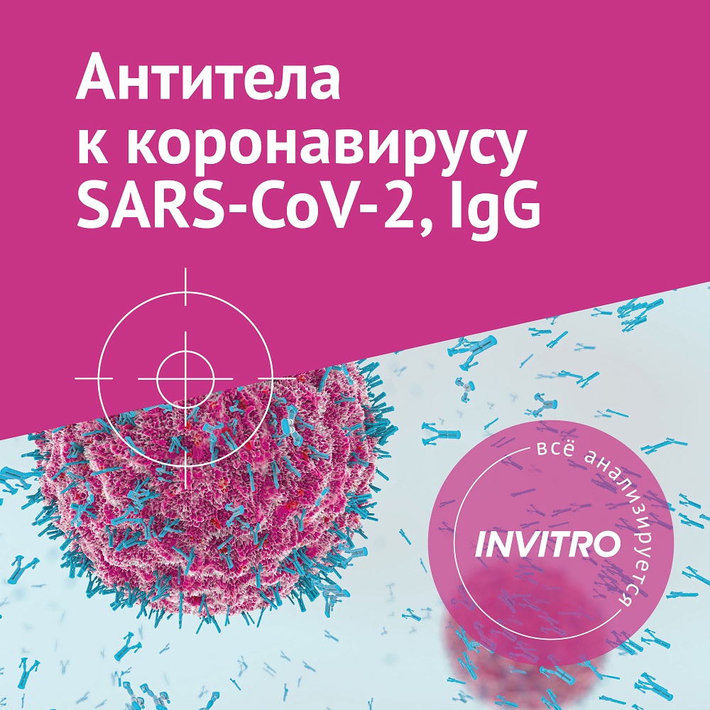 Цифровой продукт Инвитро Антитела к коронавирусу, количественный тест