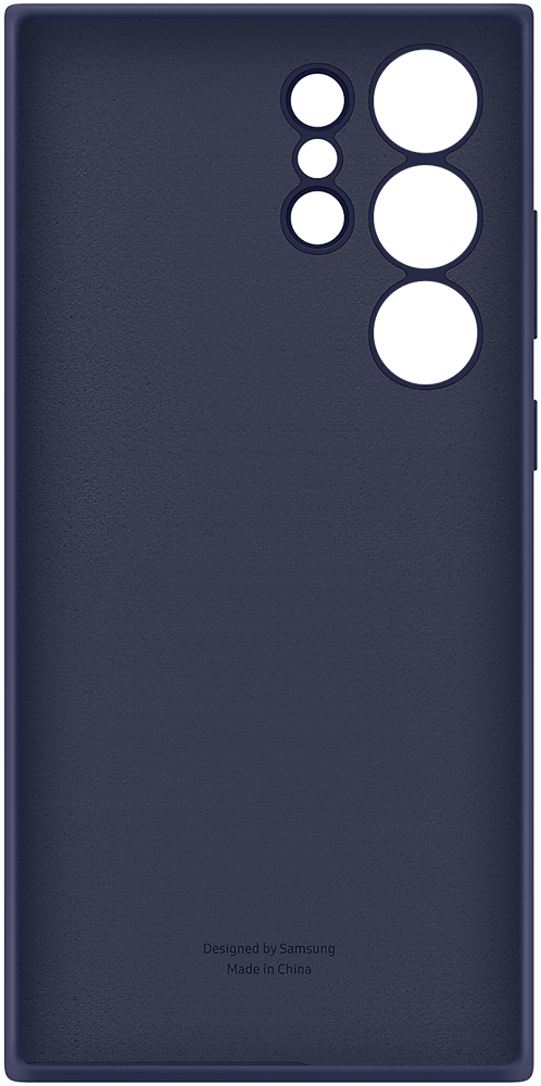 Чехол-накладка Samsung Galaxy S23 Ultra Silicone Case Темно-синий (EF-PS918TNEGRU) 0319-0929 Galaxy S23 Ultra Silicone Case Темно-синий (EF-PS918TNEGRU) - фото 2