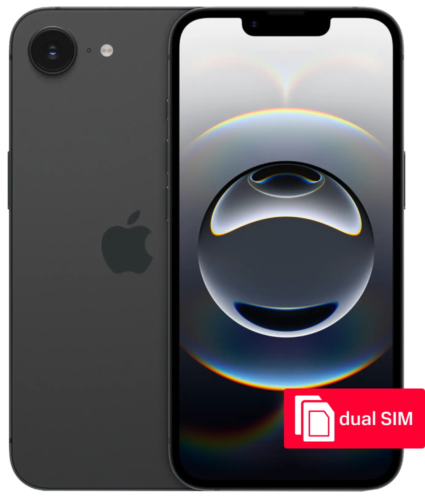 

Смартфон Apple, iPhone 16e 128 Гб SIM + SIM Черный