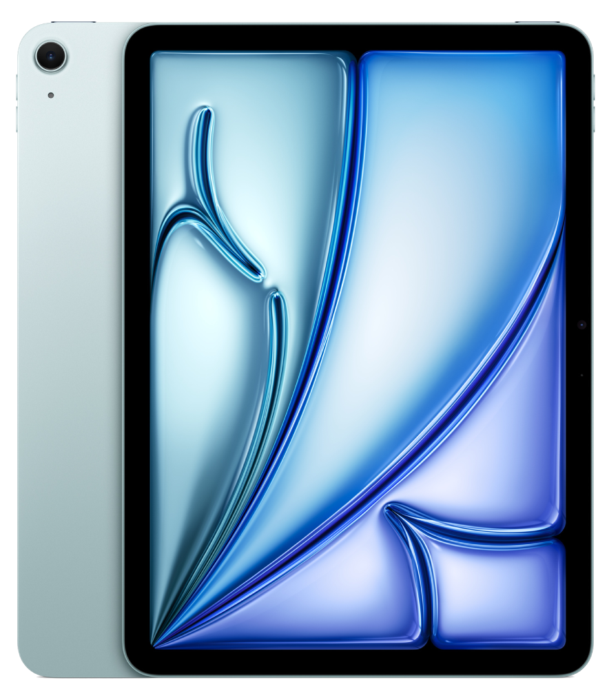 Планшет Apple iPad Air 2024 11 128 Гб Wi-Fi Голубой (MUWD3) для apple pencil 2 1 беспроводной зарядный стилус для ipad air 4 5 pro 11 12 9 mini 6 сенсорный стилус для планшета с блокировкой ладони