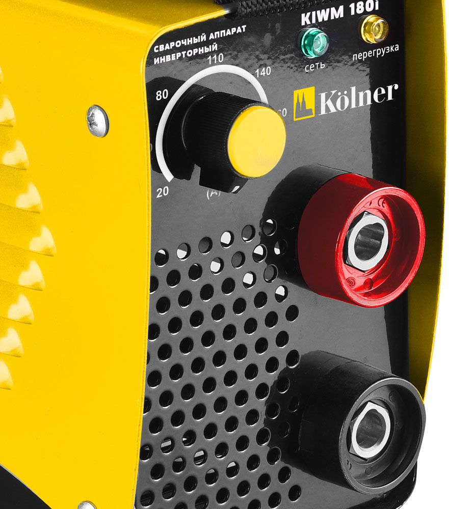 Сварочный аппарат инверторный Kolner KIWM 180i Yellow/Black 7000-2174 кн180и KIWM 180i Yellow/Black - фото 2