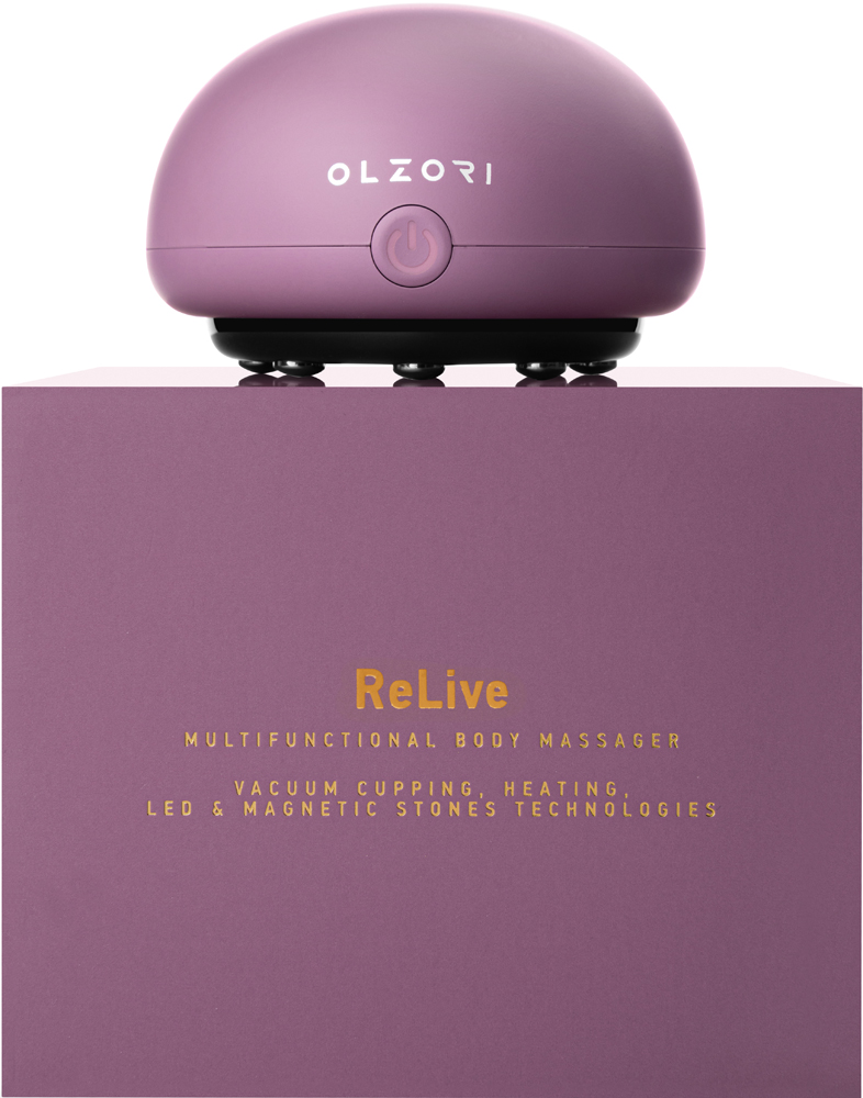 Массажер для тела OLZORI ReLive Фиолетовый 7000-5107 - фото 7