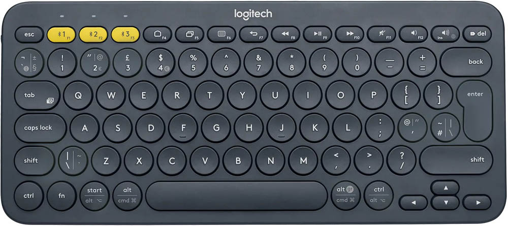 Клавиатура беспроводная Logitech K380 Multi-device Темно-серая