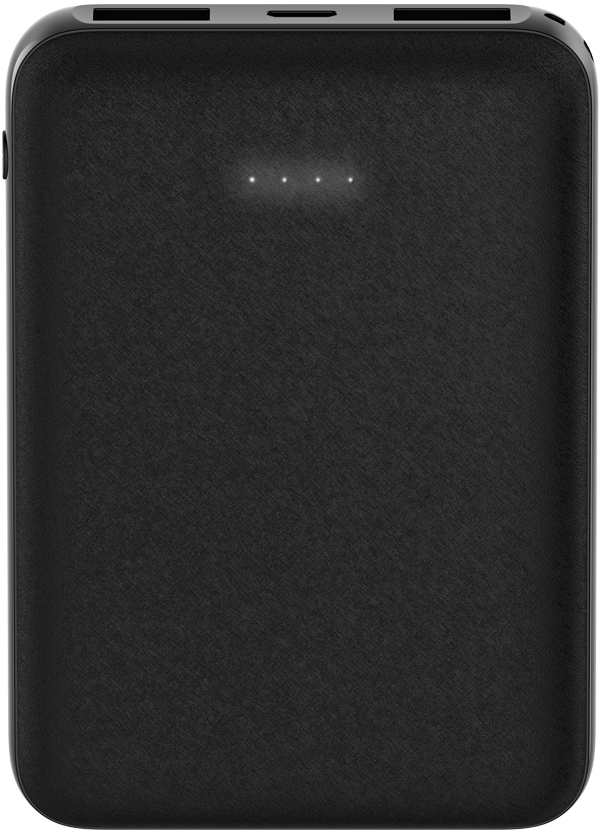 Внешний аккумулятор OLMIO mini-10 10000 mAh Black 0301-0695 - фото 2