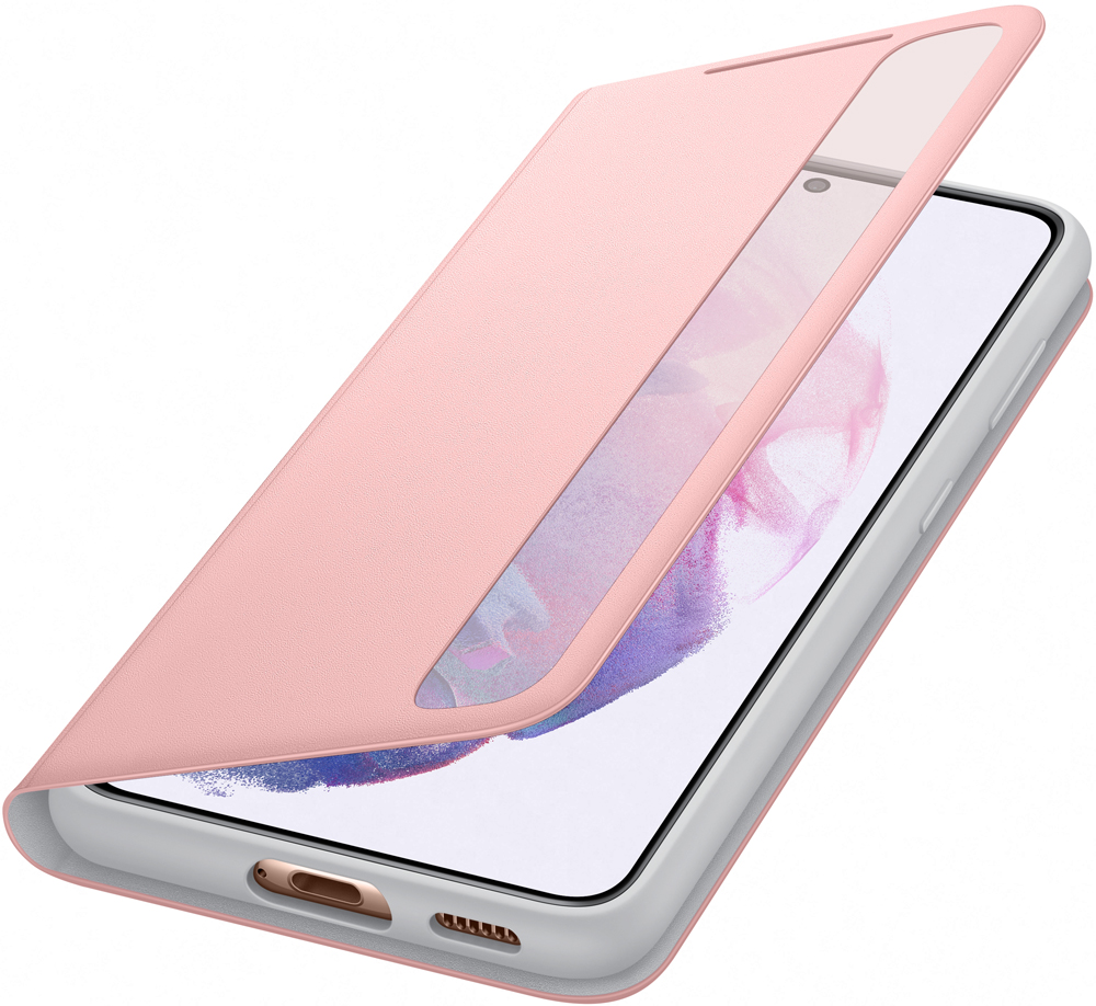 Чехол-книжка Samsung Galaxy S21 Smart Clear View Cover Pink (EF-ZG991CPEGRU) 0313-8860 Galaxy S21 Smart Clear View Cover Pink (EF-ZG991CPEGRU) - фото 3